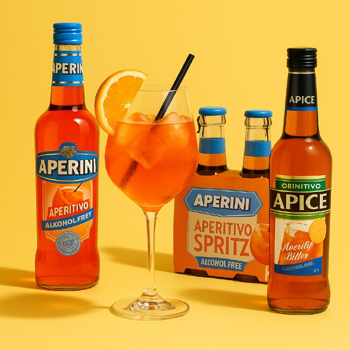Aperini & APICE Test 2025 | Die neue Alkoholfreie Aperol-Alternative von ALDI