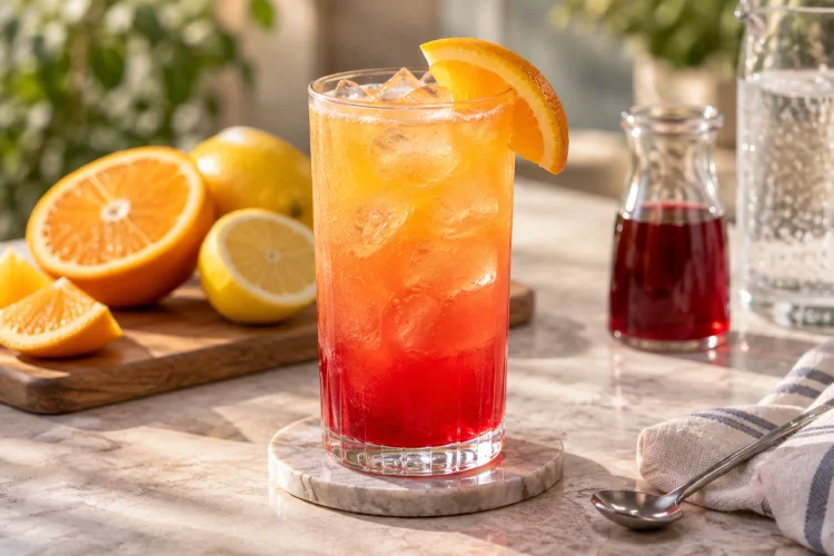 Grenadine Mocktail: Citrus Recipe and Layering Tips