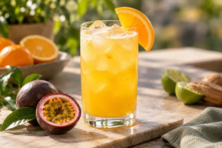 Passion Fruit Mocktail: A Sparkling Citrus Recipe