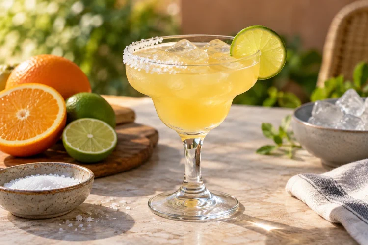 Virgin Margarita: Lime and Orange Recipe