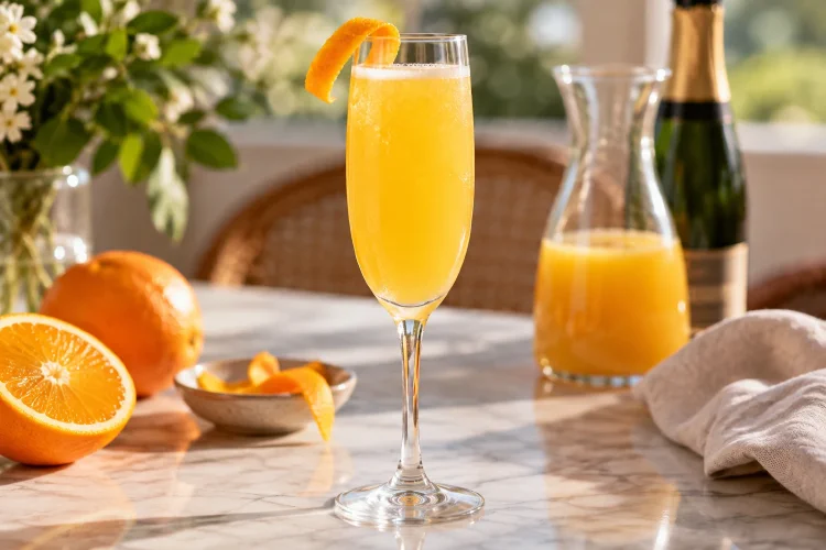 Mimosa Mocktail: Orange Juice and Sparkling Alternatives