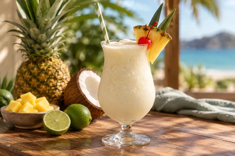 Virgin Piña Colada: Creamy Pineapple and Coconut Recipe