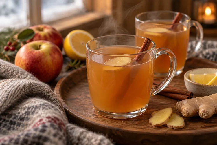 Winter Mocktails: Warm Apple and Gentle Spice