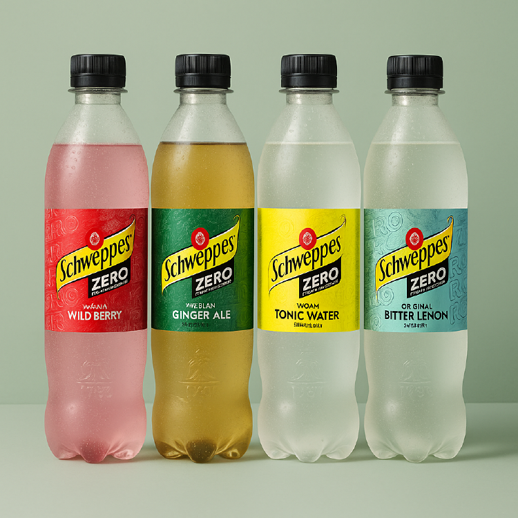 Schweppes Zero 2025 | Die 4 zuckerfreien Klassiker im Test