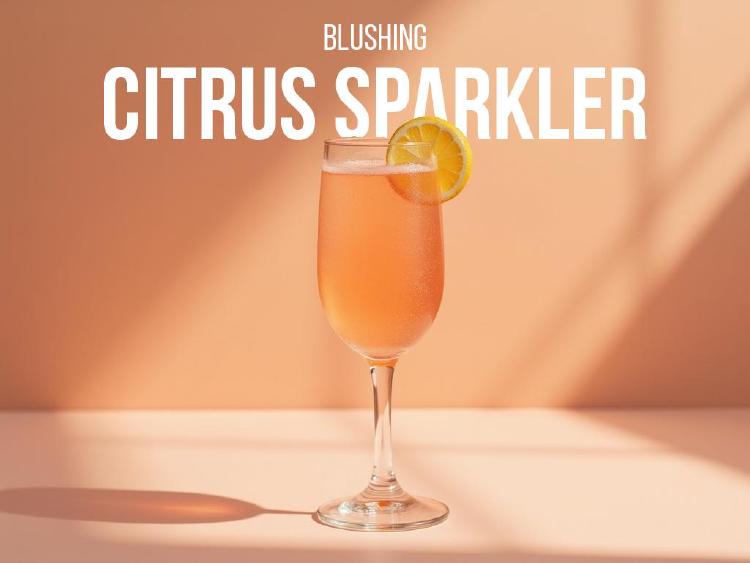 Blushing Citrus Sparkler