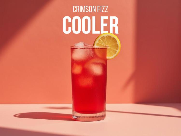 Crimson Fizz Cooler