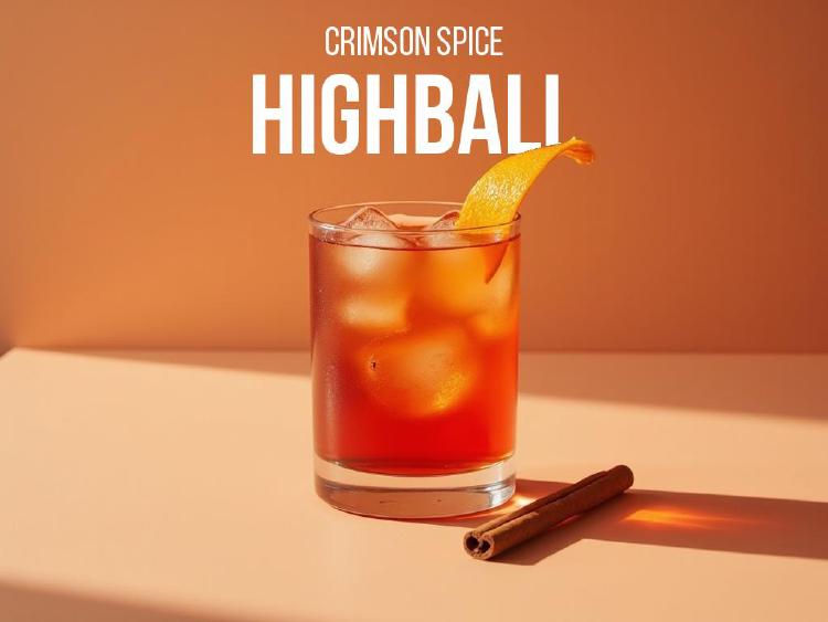 Crimson Spice Highball
