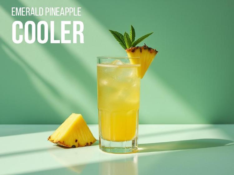 Emerald Pineapple Cooler