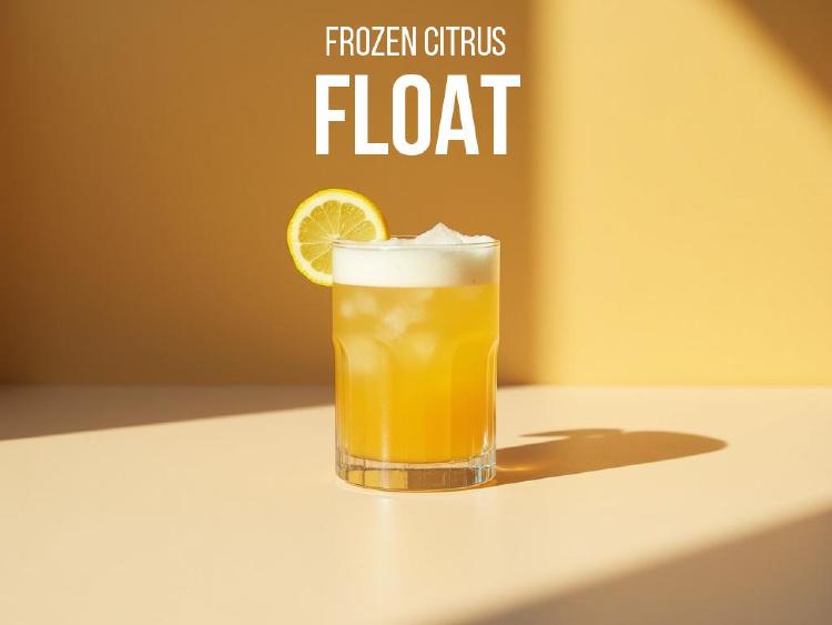 Frozen Citrus Float