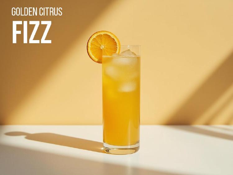 Golden Citrus Fizz