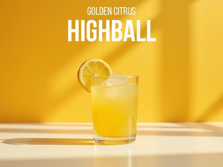 Golden Citrus Highball