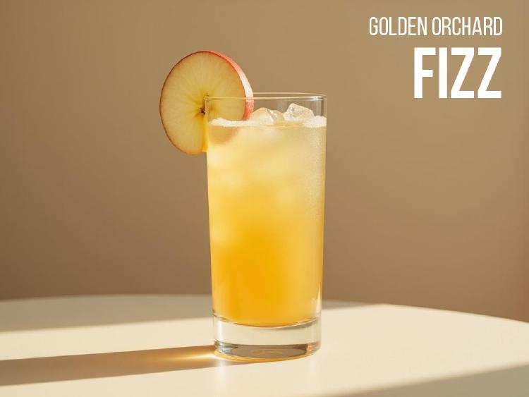 Golden Orchard Fizz