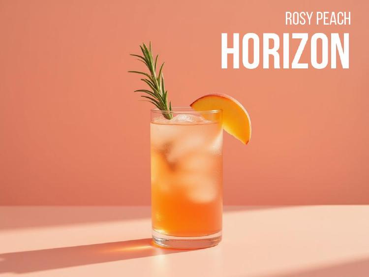 Rosy Peach Horizon