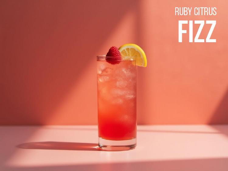 Ruby Citrus Fizz