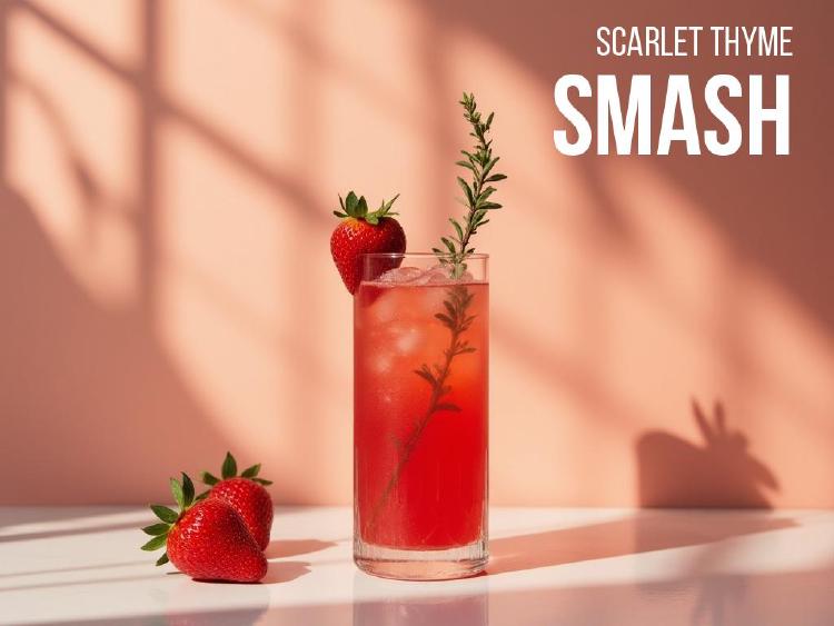 Scarlet Thyme Smash