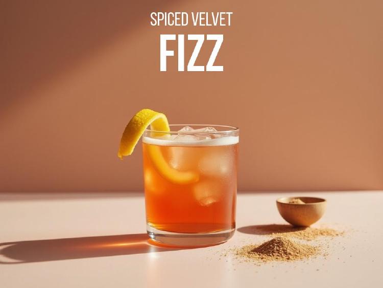 Spiced Velvet Fizz