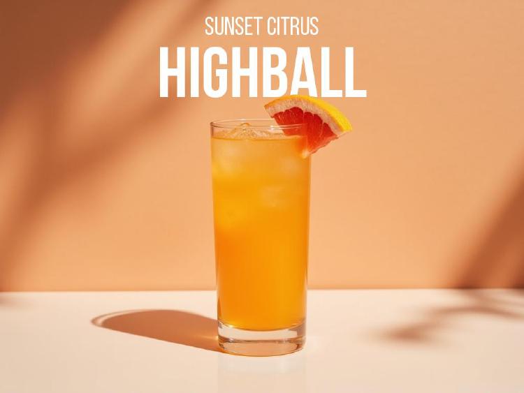 Sunset Citrus Highball