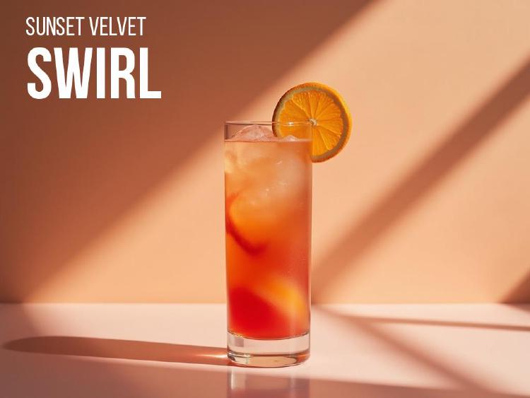 Sunset Velvet Swirl