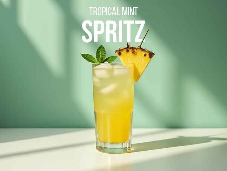 Tropical Mint Spritz