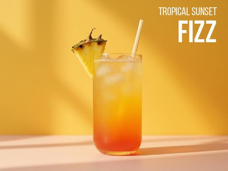 Tropical Sunset Fizz