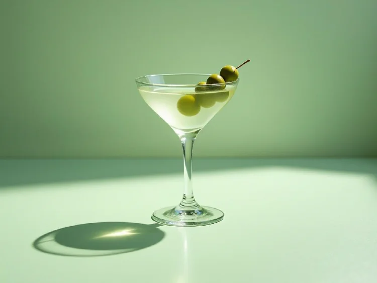 Briny Botanical Martini