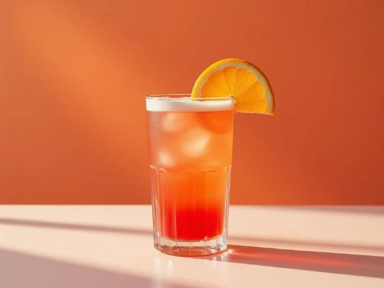 Crimson Citrus Fizz