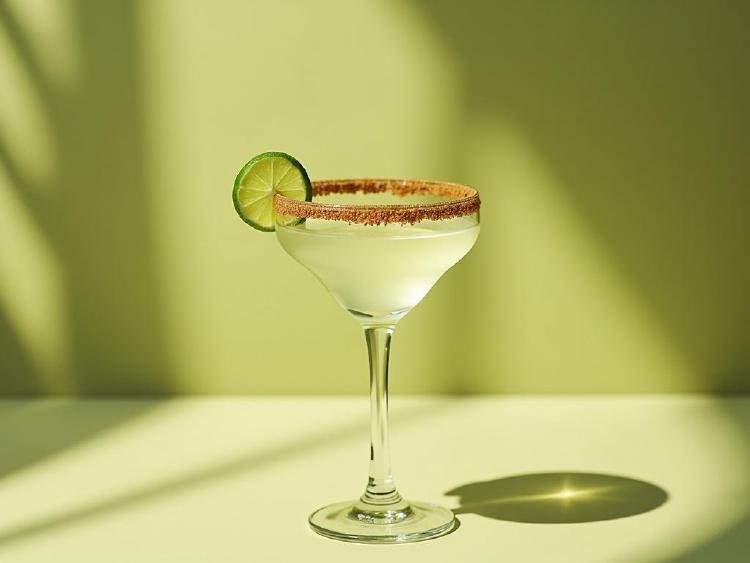 Serviervorschlag aus der ProstZero-Drink-Sammlung: gilded lime elixir