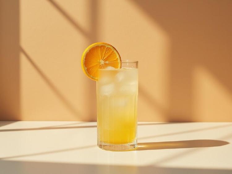 Serviervorschlag aus der ProstZero-Drink-Sammlung: golden hour tonic