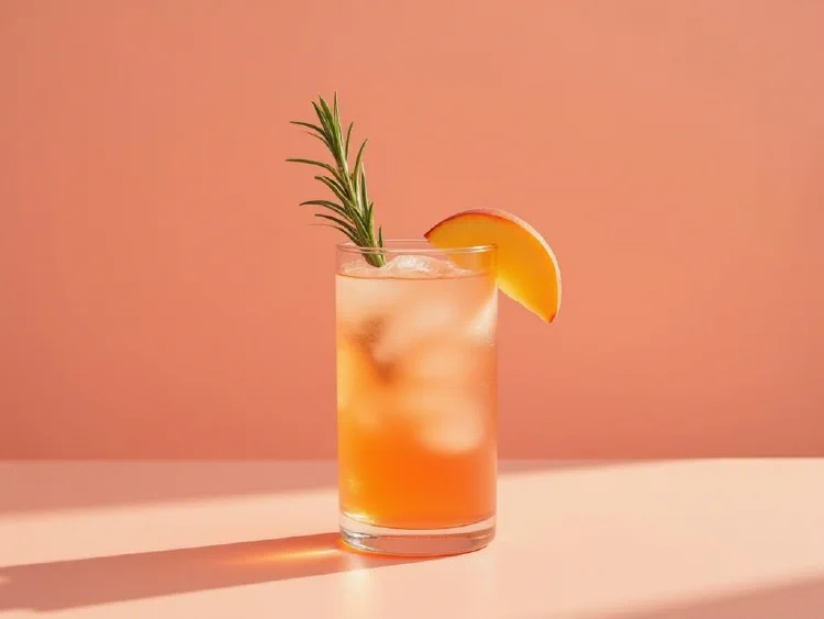 Rosy Peach Horizon
