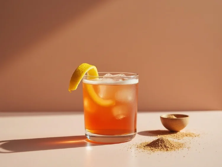 Spiced Velvet Fizz