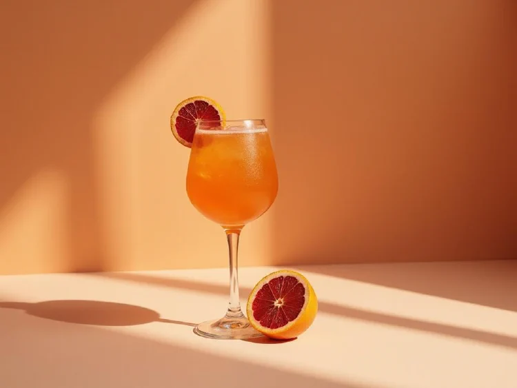 Sunset Ginger Spritz