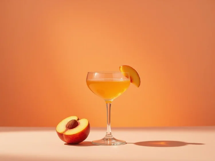 Sunset Peach Spritz