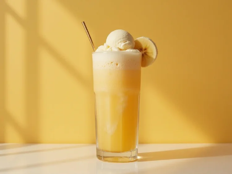 Velvet Banana Float