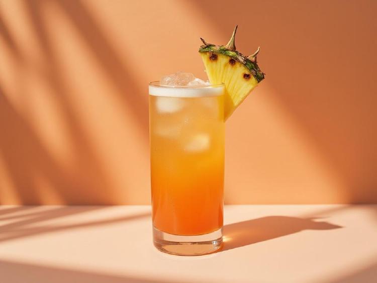 Serviervorschlag aus der ProstZero-Drink-Sammlung: velvet tropic swirl