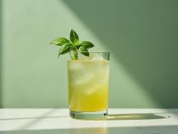 Serving inspiration from the ProstZero drink collection: verdant garden smash