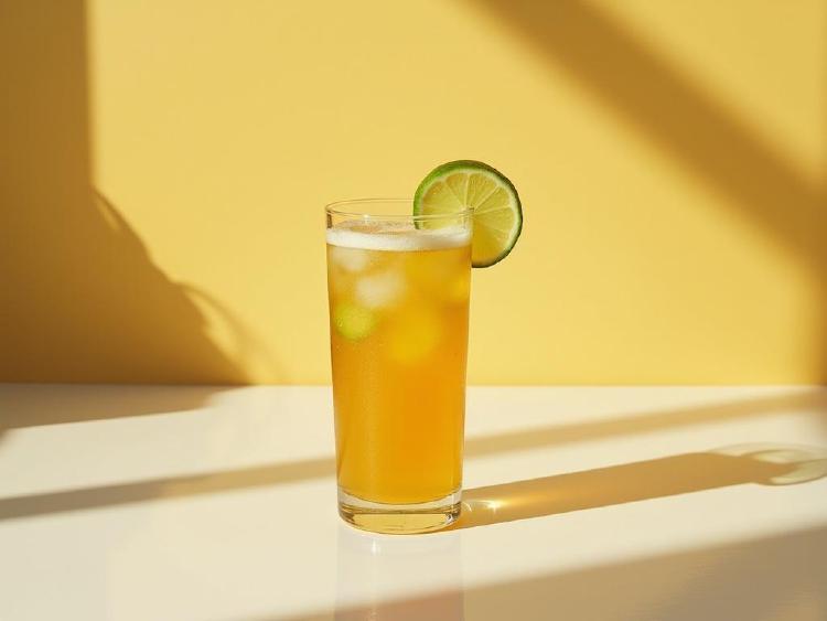 Serving inspiration from the ProstZero drink collection: zesty ginger crush
